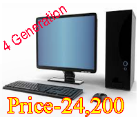 4 Gen pc with monitor brand